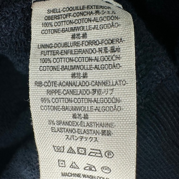 Free People Women's Denim JeanJacket Hooded Distressed Terry‎ Lined Size S - Picture 10 of 12